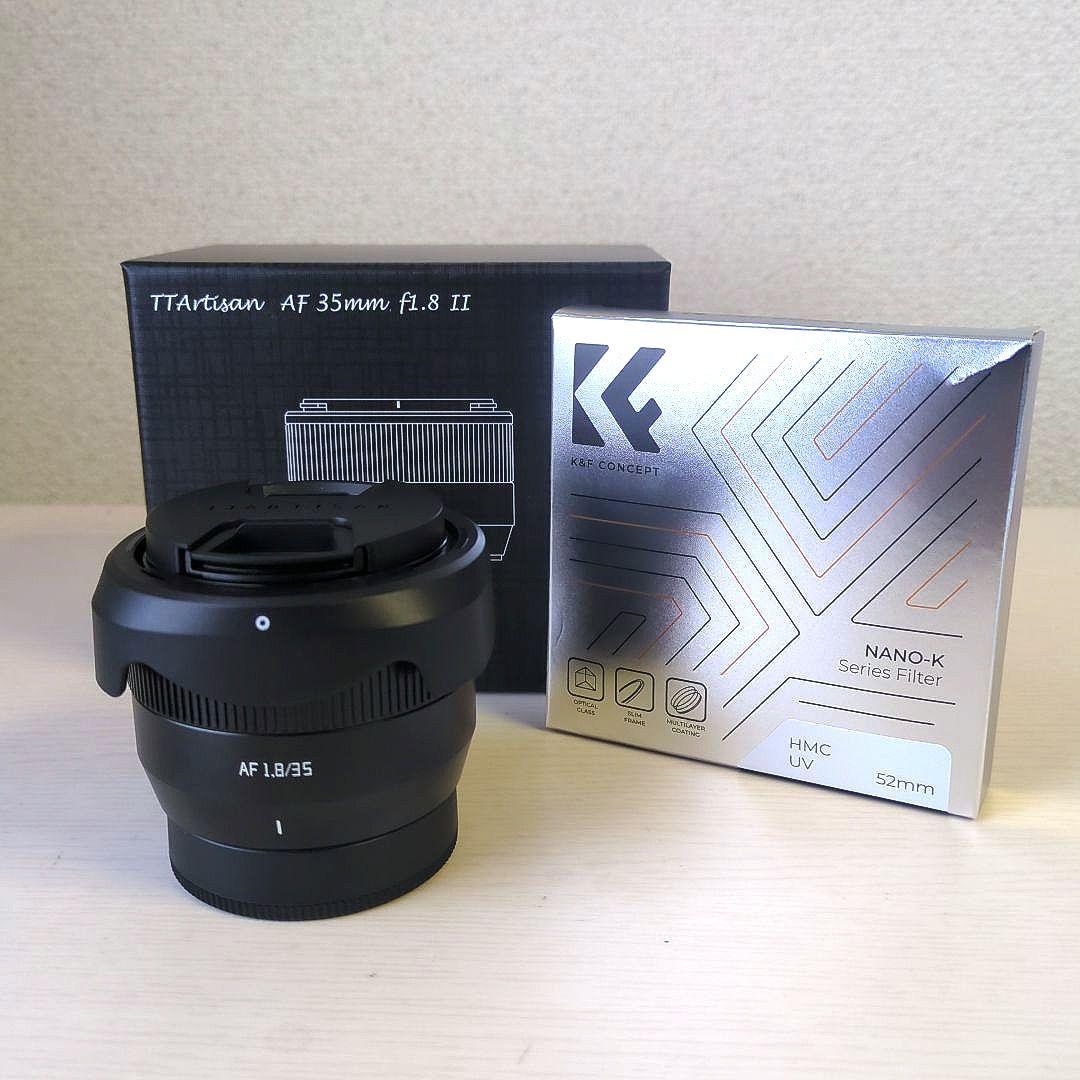 【美品】TTArtisan AF 35mm F1.8 II 保護フィルター付 TTArtisan AF 35mm F1.8 Ⅱ