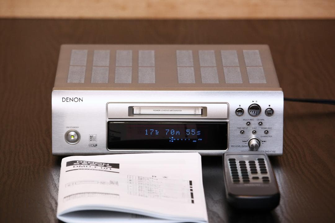 DENON DMD-F102　MDプレーヤー/レコーダー　　onihさんのため DENON DMD-F102の仕様 デノン/デンオン