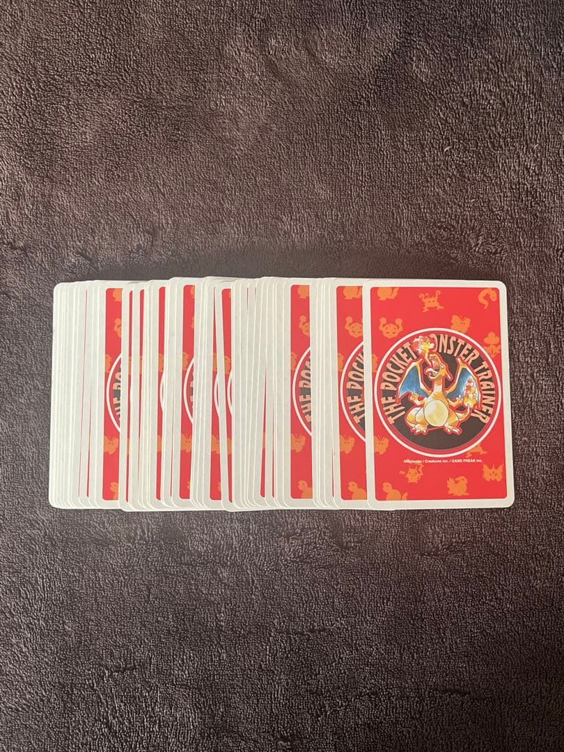 《希少》ポケットモンスター 初代 トランプ 赤　リザードン　任天堂