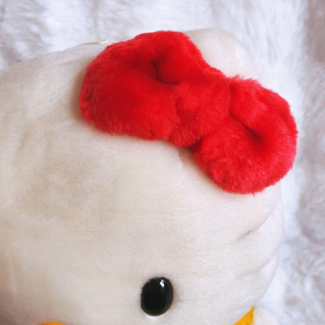 希少レア　ハローキティ　レトロぬいぐるみ　BIGぬいぐるみ 平成レトロ　サンリオ