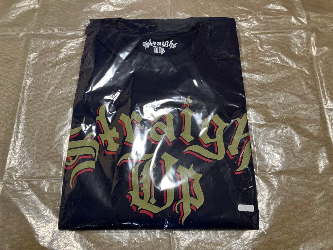 Straight Up 沖縄限定 Tシャツ ネイビー L