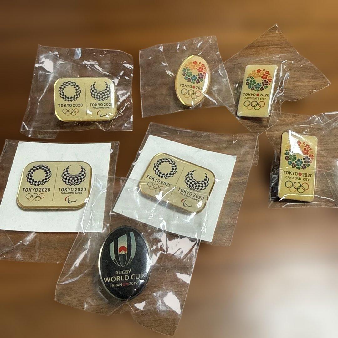 2020 東京オリンピック ピンバッジ 6点セット - メルカリ