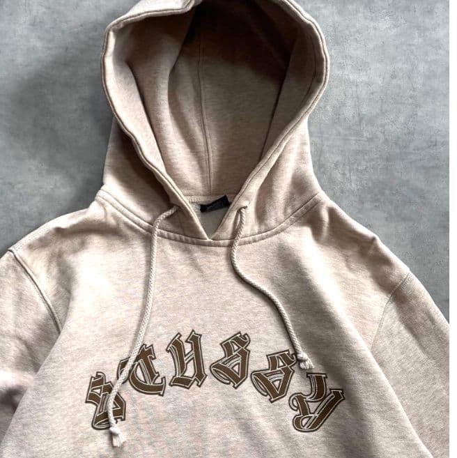 0LD STUSSY ★オールドステューシーパーカー★レアカラー STUSSY (ステューシー) 80s OLD STUSSY 2枚タグ モックネック