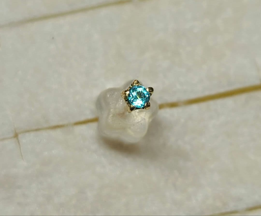 美しいブルーネオンのお星さま☆ブラジルバターリャパライバトルマリン