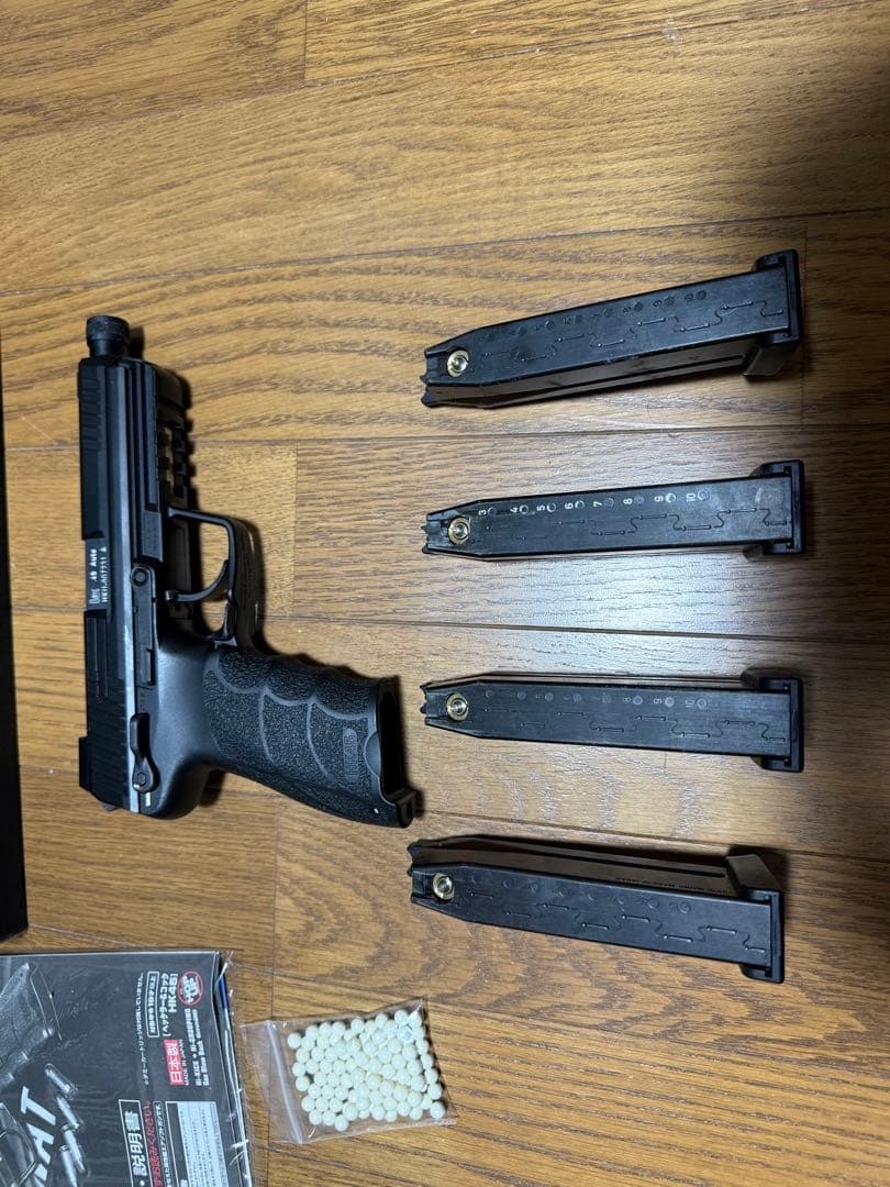 東京マルイ　HK45 ガスガン マガジン4本　動作確認済み