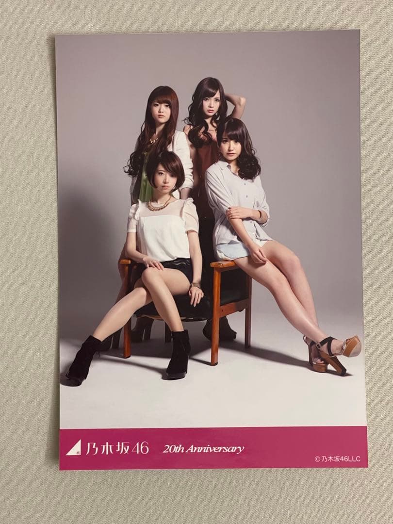 乃木坂46 白石麻衣、橋本奈々未、松村沙友理、衛藤美彩生写真 5枚セット