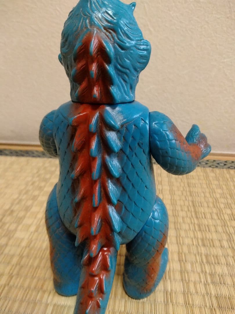 マルサン　ソフビ　ゴメス　当時物　ウルトラQ　ブルマァク