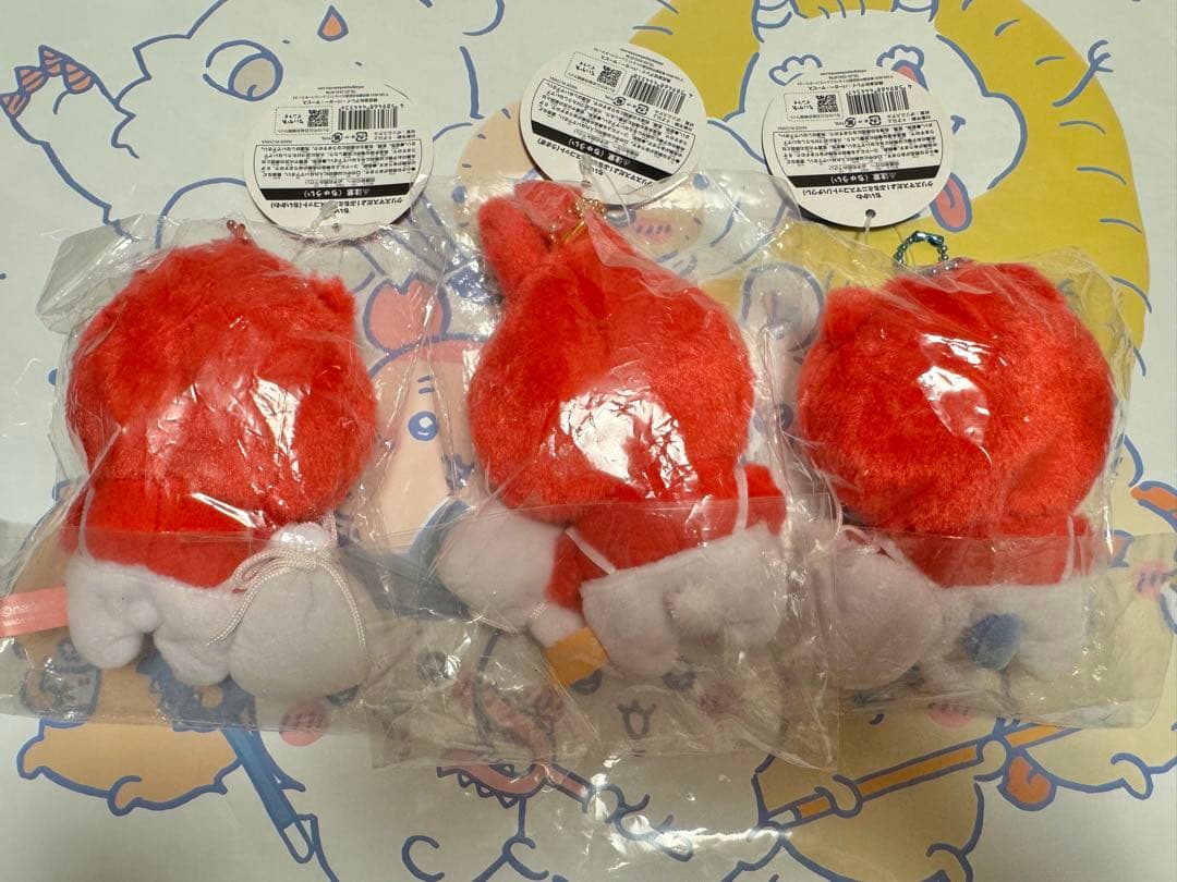 ちいかわ クリスマスだよ！ぷちミニマスコット3点セット