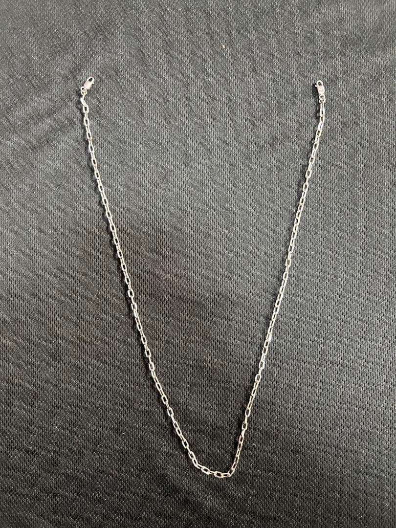 ents. シルバーネックレス　シルバー925 スモールシルバーチェーンネックレス/カットアズキ/シルバー925 | LION