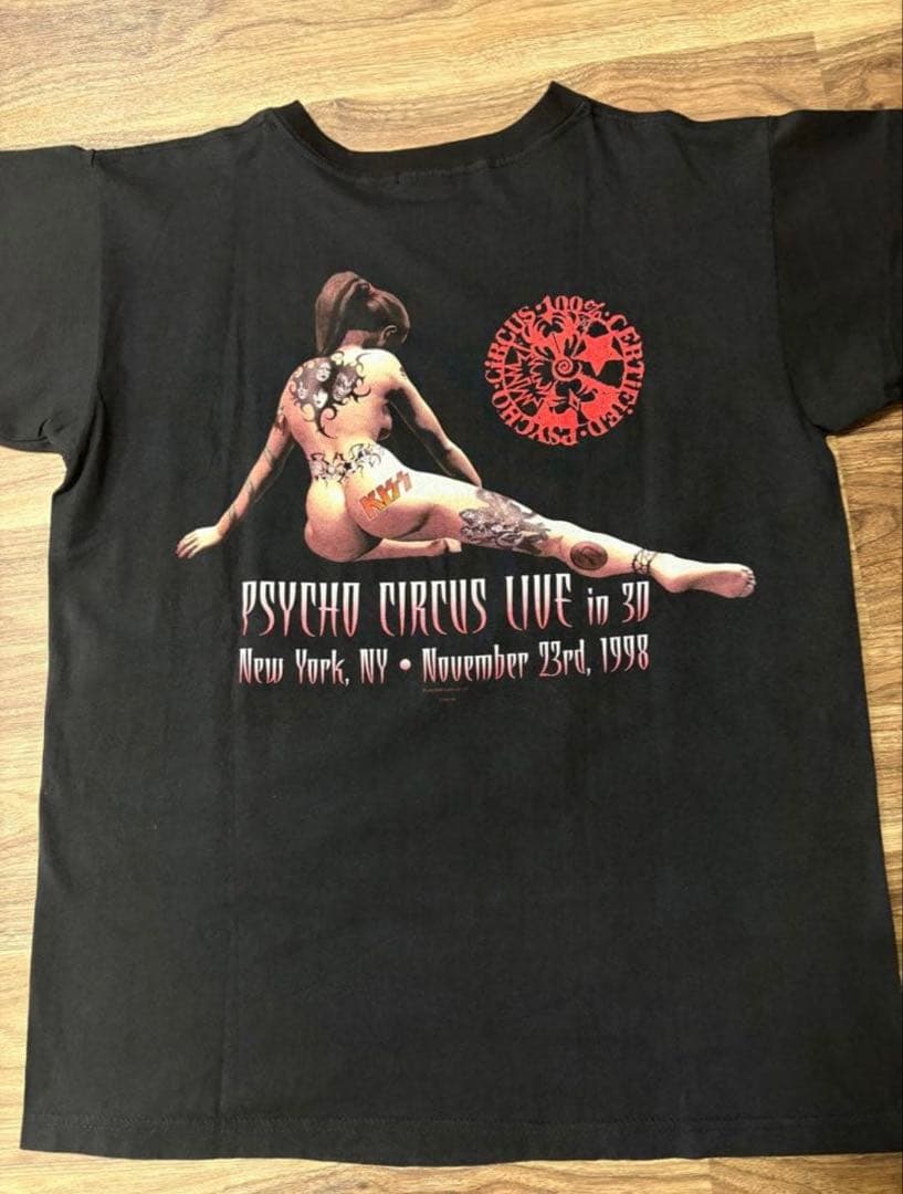 レア！KISS ツアーTシャツ L