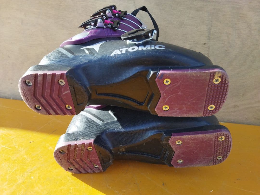 Atomic　アトミック　子ども用　スキーブーツ 紫/黒 21 21.5cm