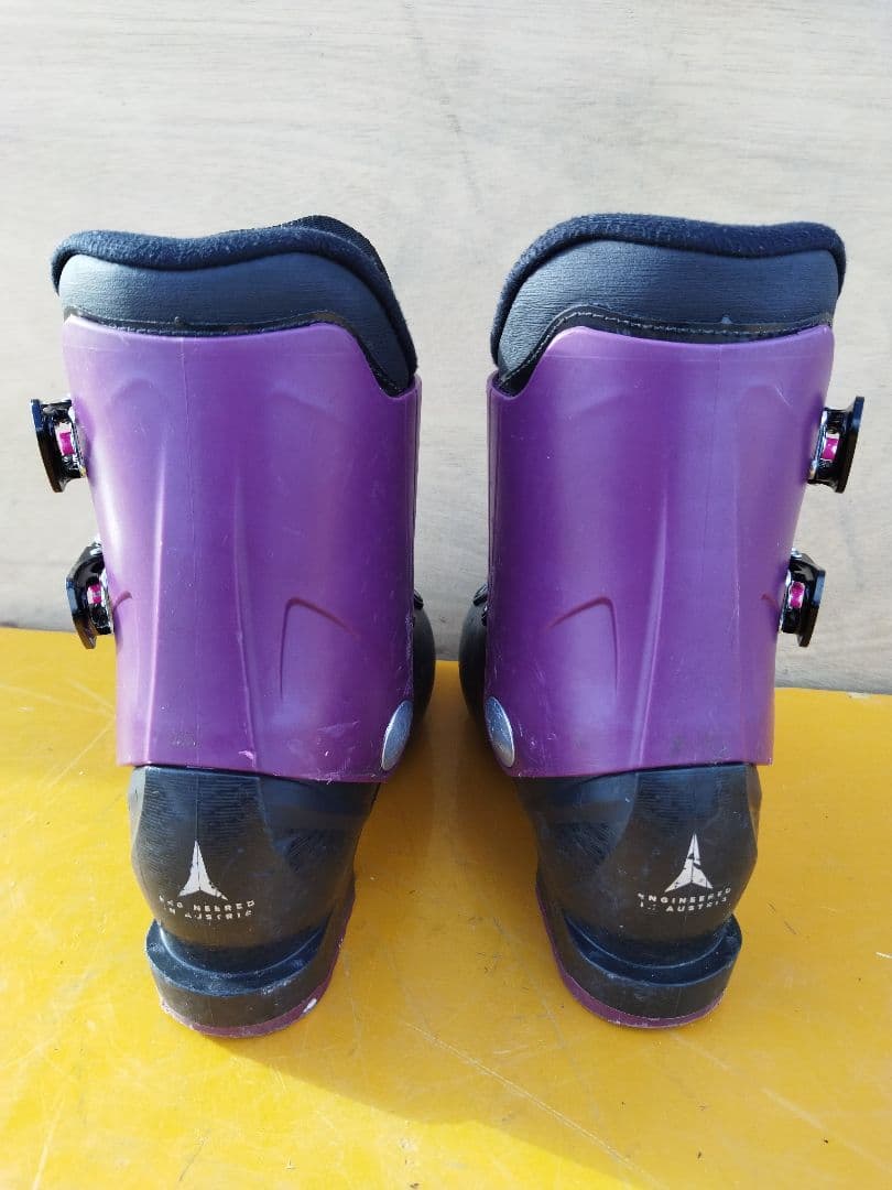 Atomic　アトミック　子ども用　スキーブーツ 紫/黒 21 21.5cm