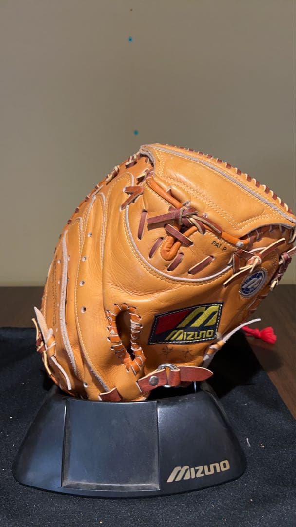 ミズノワールドウィン青M 軟式 キャッチャーミット - メルカリ