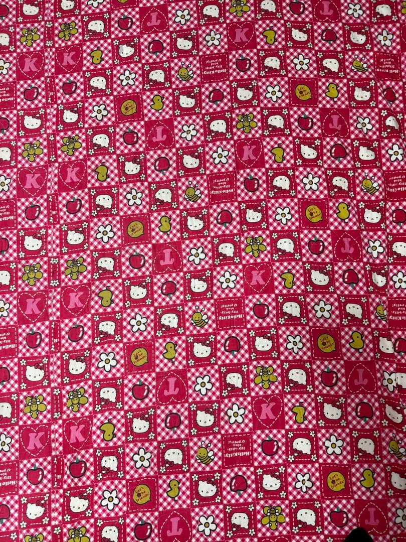 【希少】ハローキティ ホットカーペットカバー平成レトロ