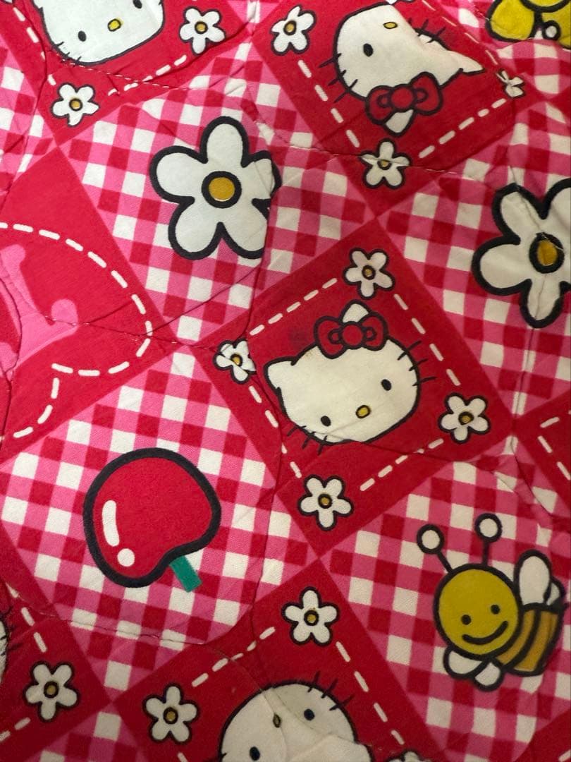 【希少】ハローキティ ホットカーペットカバー平成レトロ