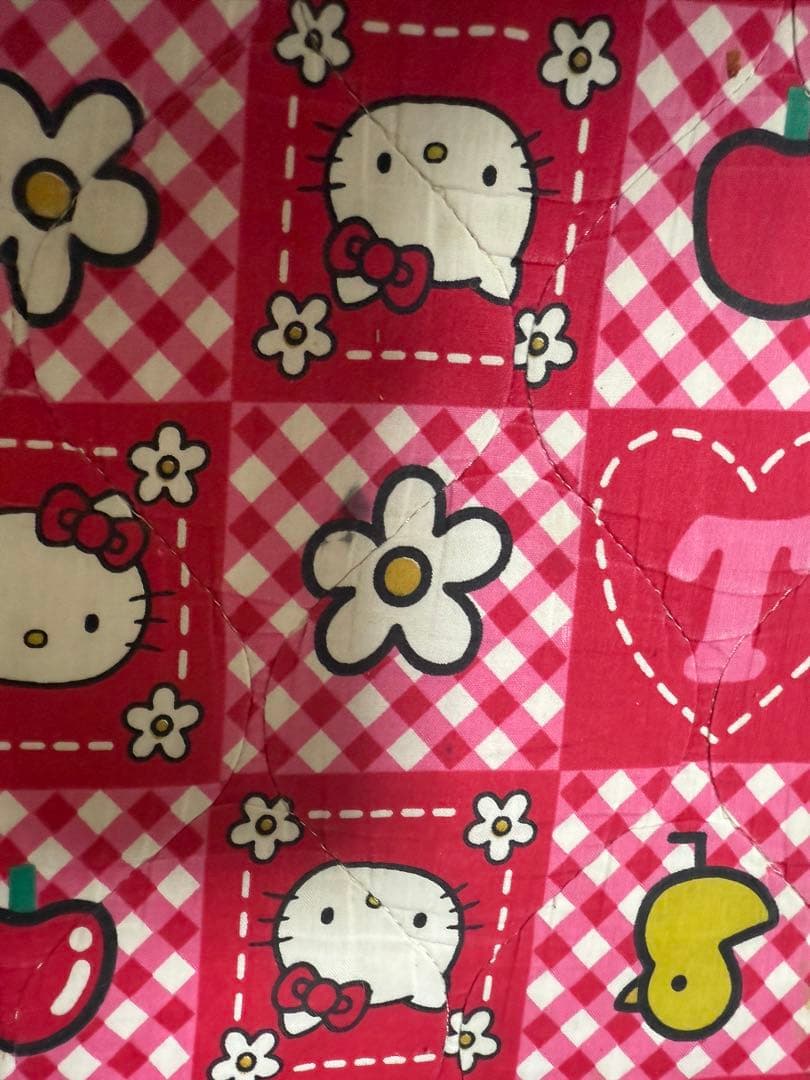 【希少】ハローキティ ホットカーペットカバー平成レトロ