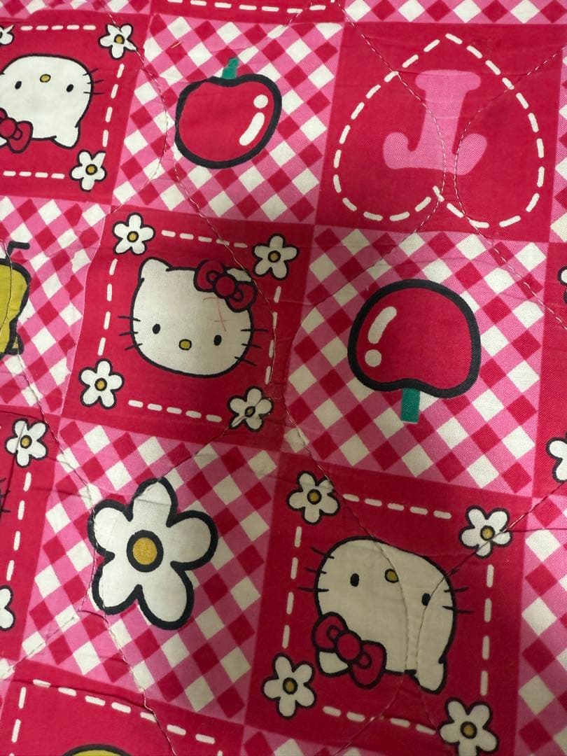 【希少】ハローキティ ホットカーペットカバー平成レトロ
