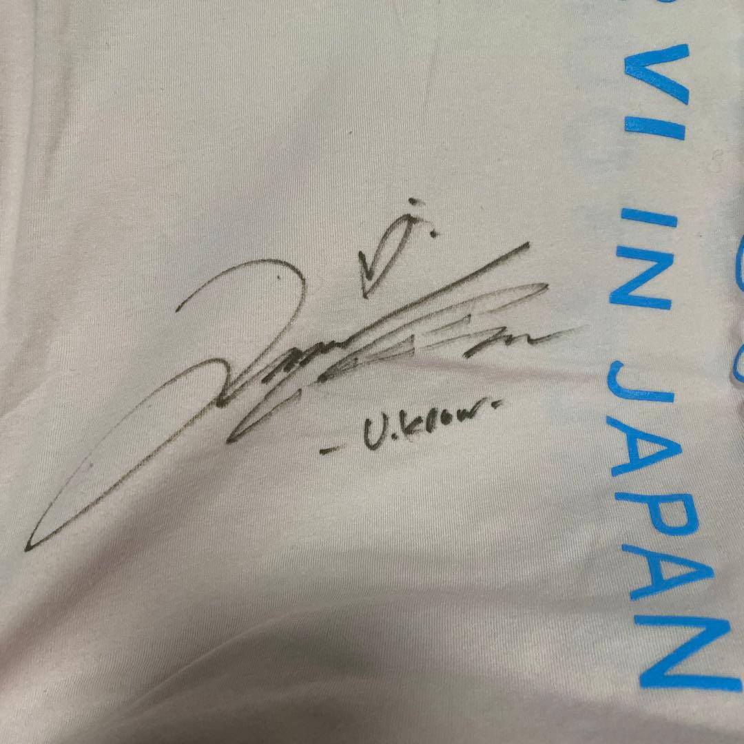 SMTOWN WORLD TOUR VI IN JAPAN サイン入りTシャツ