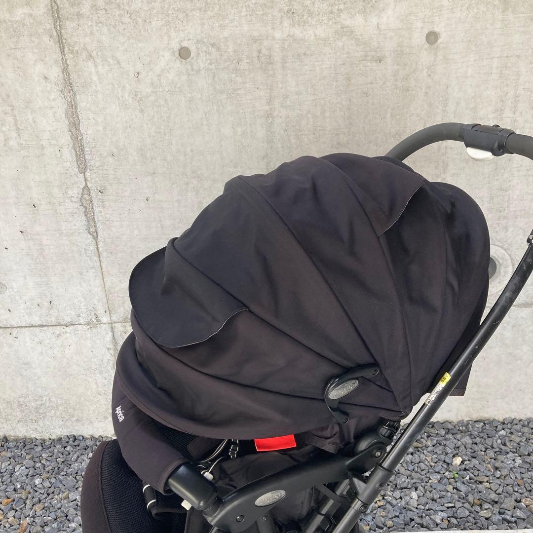 ベビーカーAprica ラクーナLUXUNA 92997 カモブラック AB型 - メルカリ