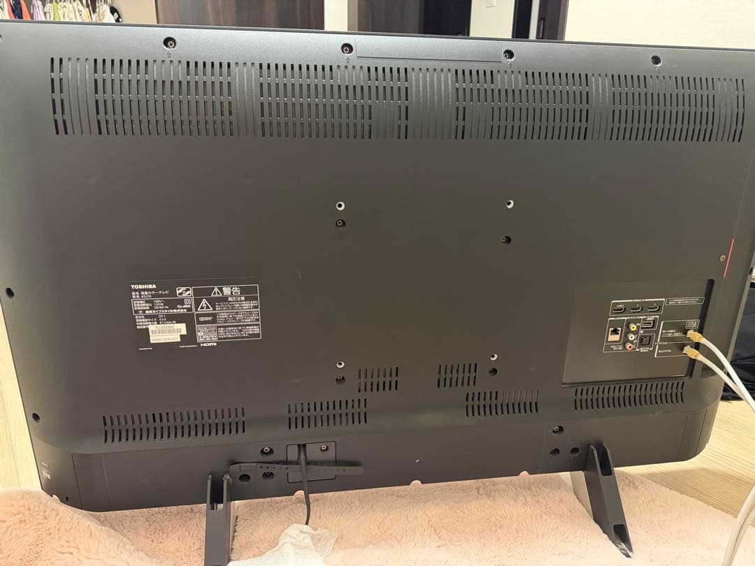 TOSHIBA REGZA 液晶カラーテレビ 43J10 新品HDMIケーブル付 - メルカリ