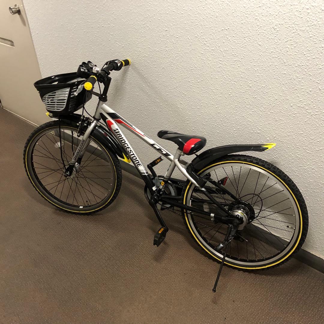 ブリヂストン クロスファイヤージュニア 24インチ シルバー&ブラック