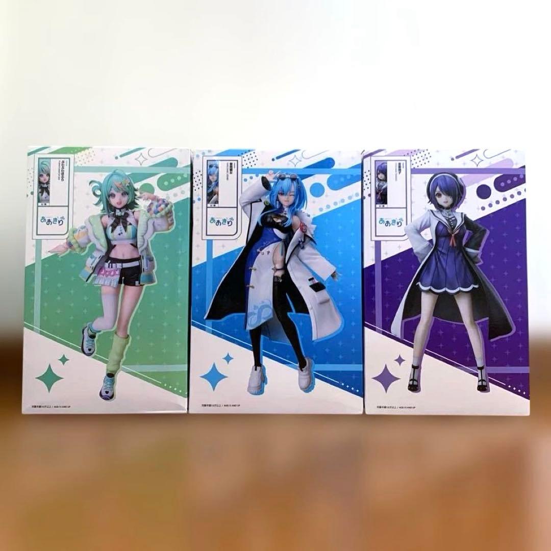 あおぎり高校 1/7スケールフィギュア 音霊魂子 春雨麗女 ぷわぷわ