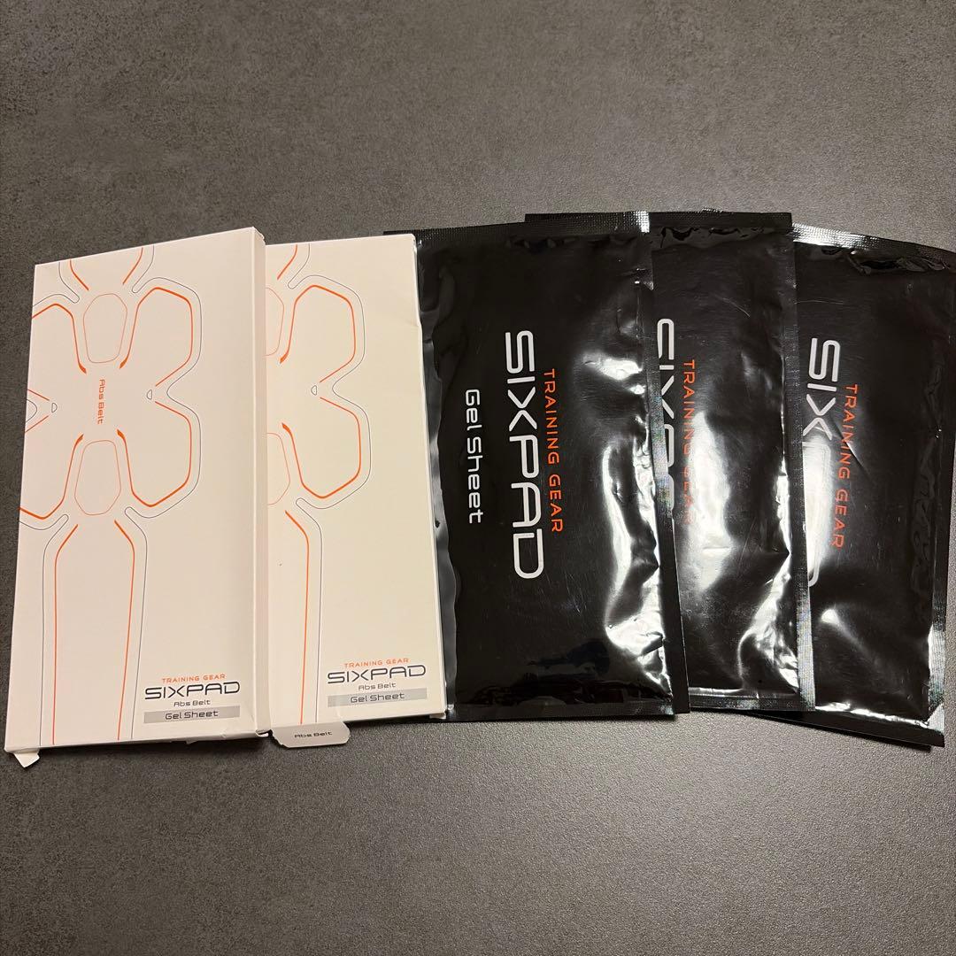 MTG SIXPAD シックスパッド アブズベルト 高電導ジェルシート 5セット