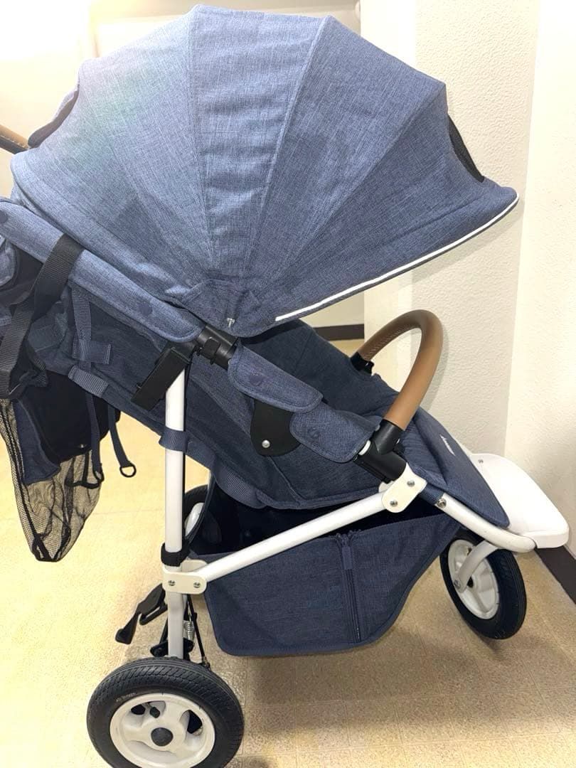 極美品】AIRBUGGY ココブレーキEX フロムバース人気色のデニム - メルカリ