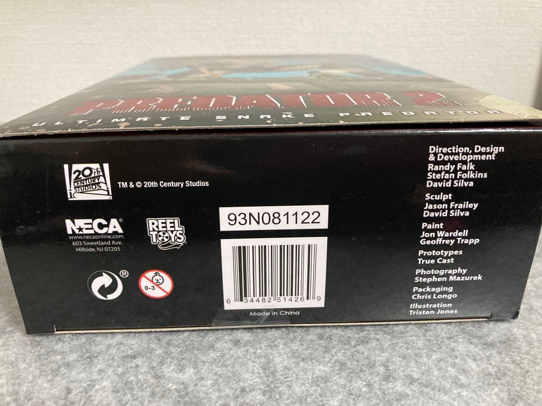 NECA ネカ　プレデター2 スネーク　プレデター