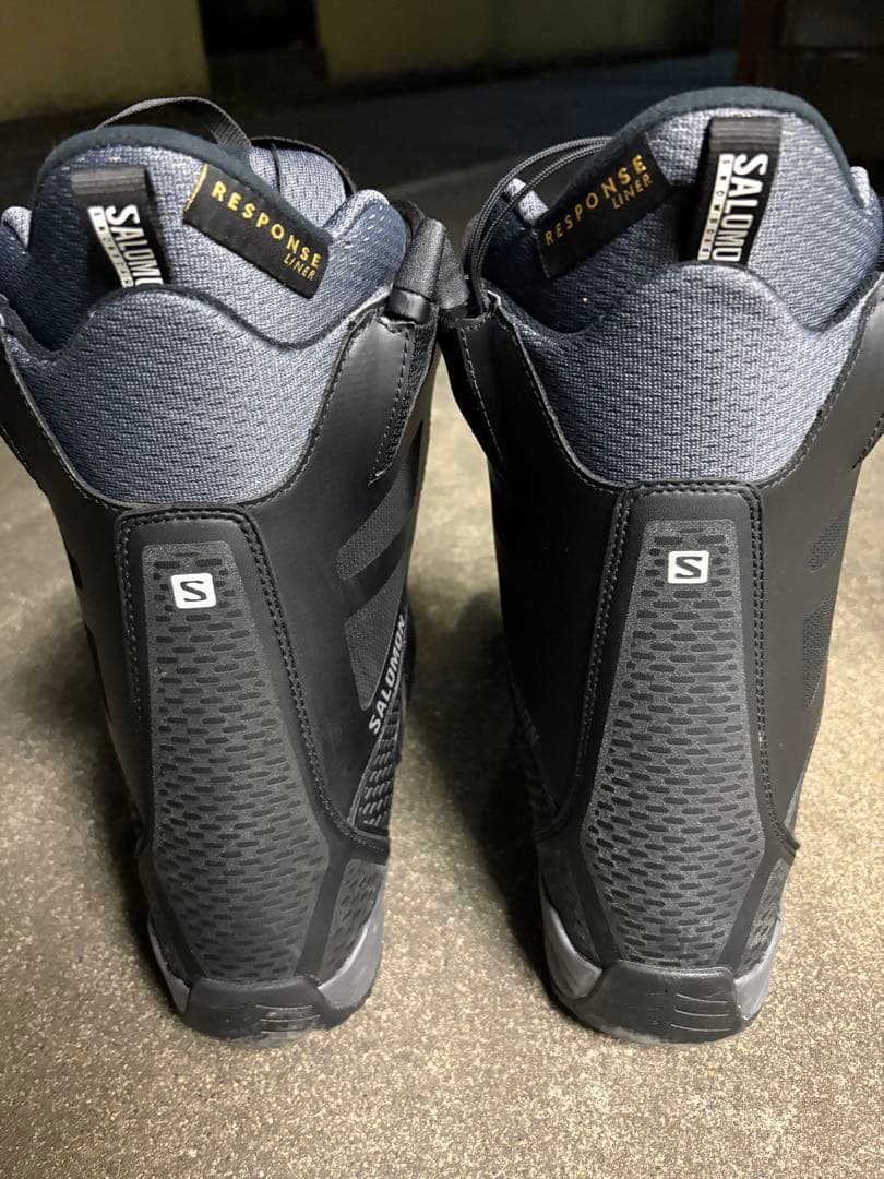 サロモン ダイアログ 26.5cm クイックレース 使用少ない　足の幅細めの方に