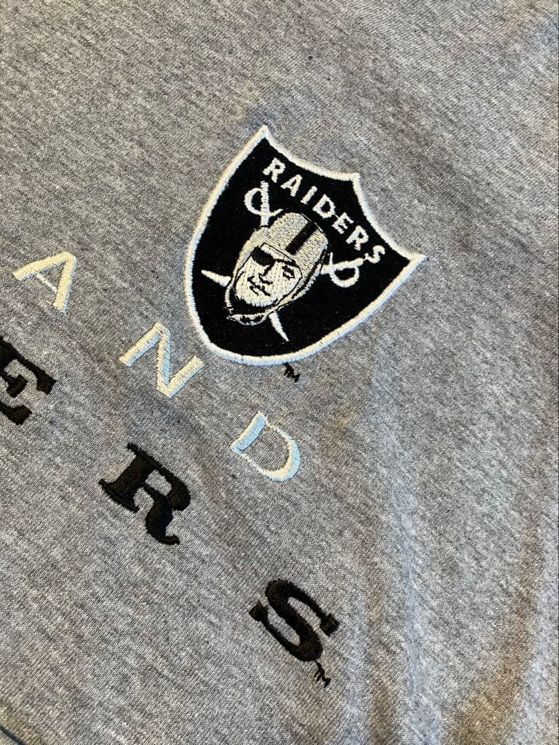 90s ラッセルアスレチックUSA製 Raiders Tシャツ グレー - メルカリ