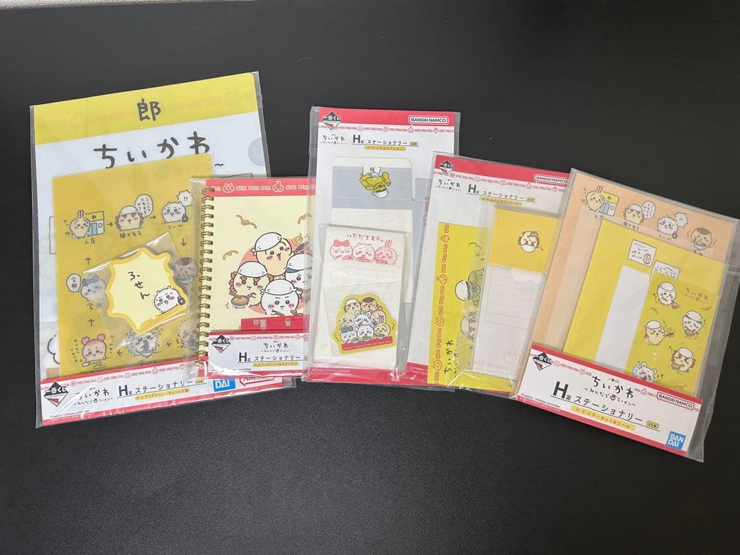 ちいかわ 郎ラーメン 一番くじ コンプリートセット