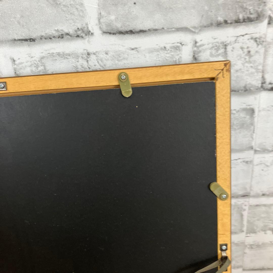 京本政樹 複製画 額装付き アートポスター 肖像画 複製原画 ギター 額入り