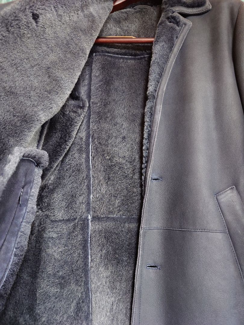 定価50万超 イタリア製 ムートンコート ENRICO MANDELLI - メルカリ