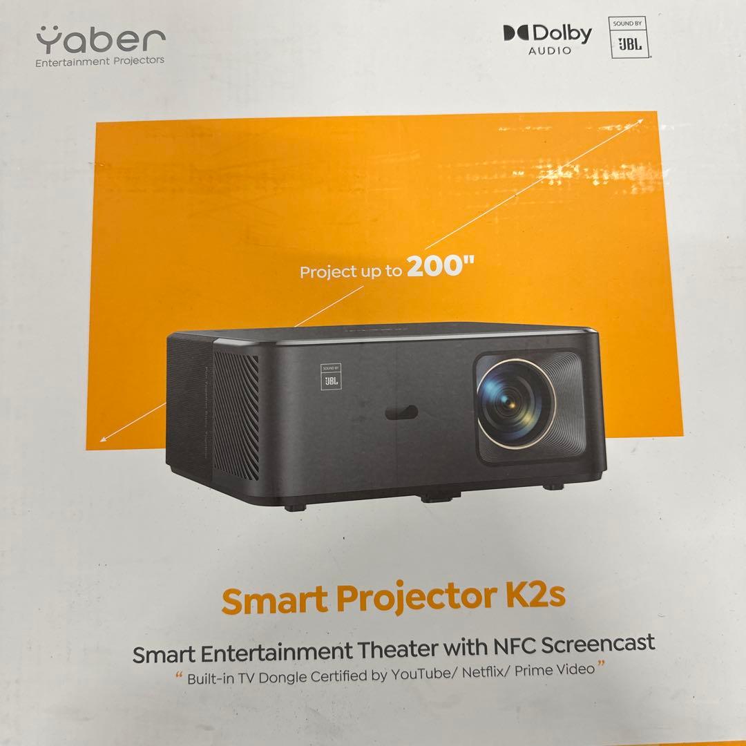 Yaber Smart Projector K2s プロジェクター Yaber K2s/K2sPro Cinema Room Projector