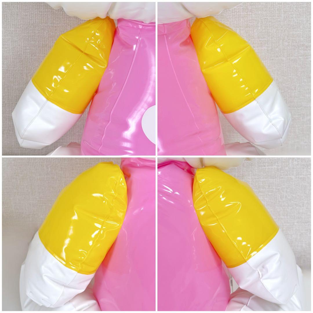 ハローキティ ビニール製空気人形 特大 お花 98年製 当時物 希少 レトロ