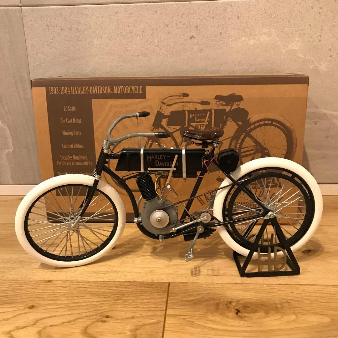 歴史的名作米国バイクメーカーシリアル番号入り初代ハーレー