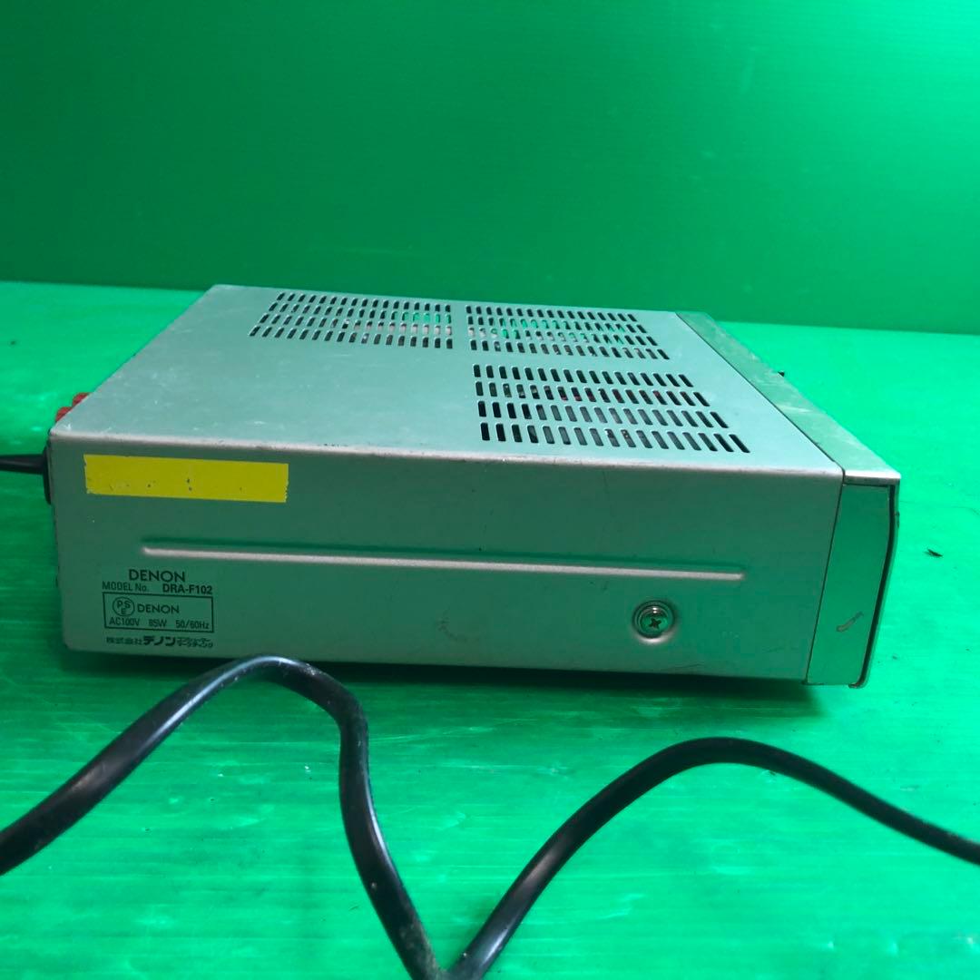 DENON AM/FM ステレオレシーバー DRA-F102 通電確認のみ - メルカリ