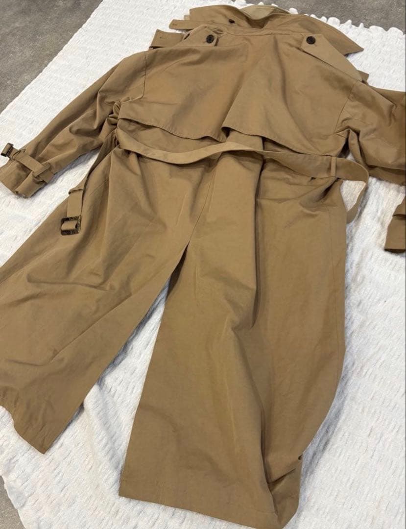 ⭐︎美品⭐︎seyto ツートーンレイヤードコート - メルカリ