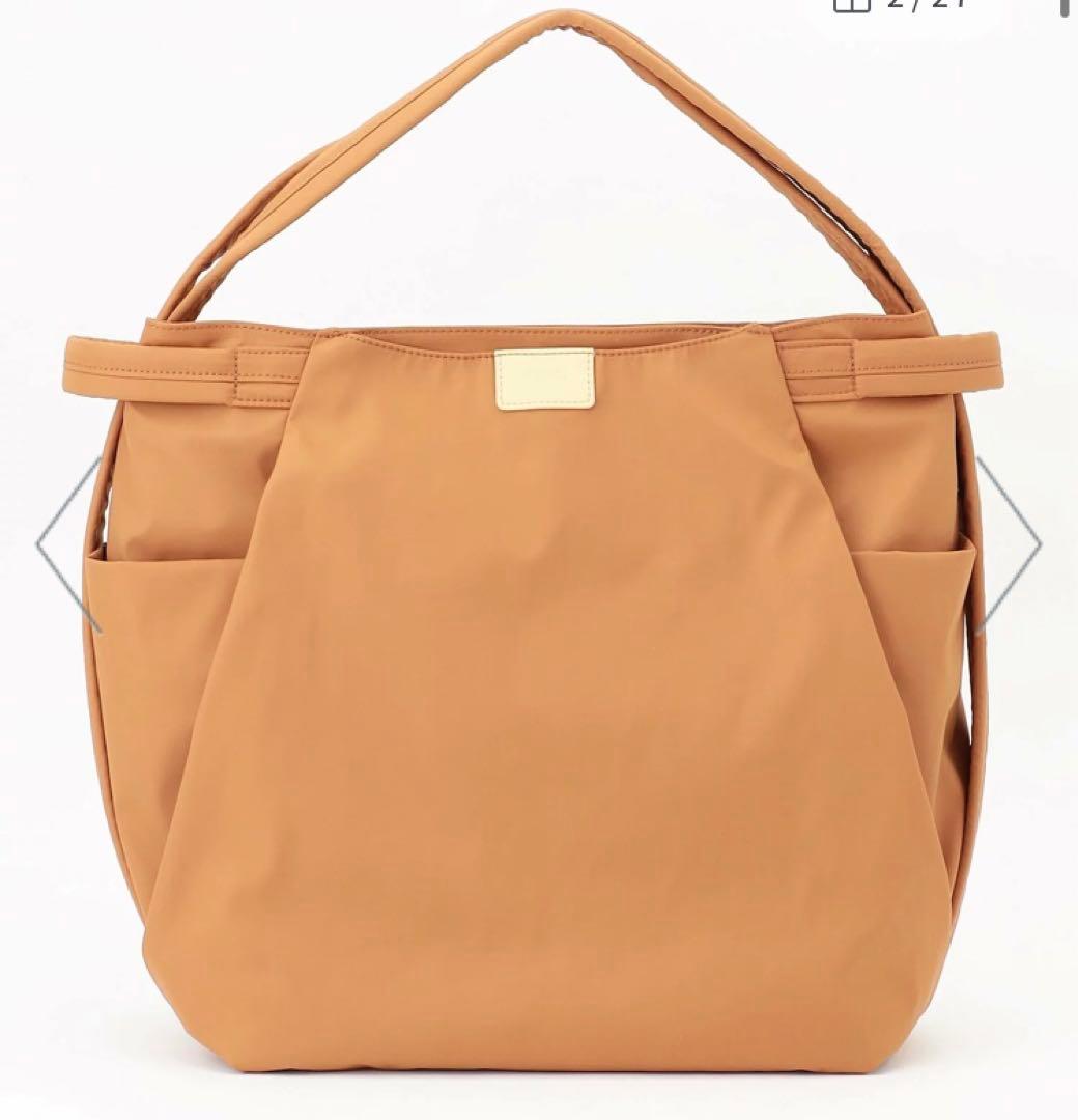 新品未使用✨イザック Y'SACCS トラベルショルダーリュック　キャメル ナイロンタフタ】トラベルショルダーリュック mini （リュック・バック