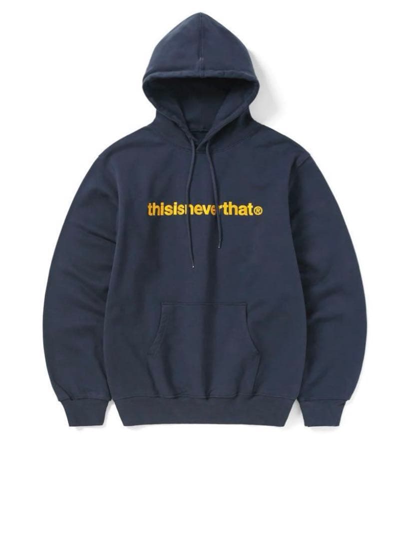 thisisneverthat® ネバザ パーカー ネイビー - メルカリ