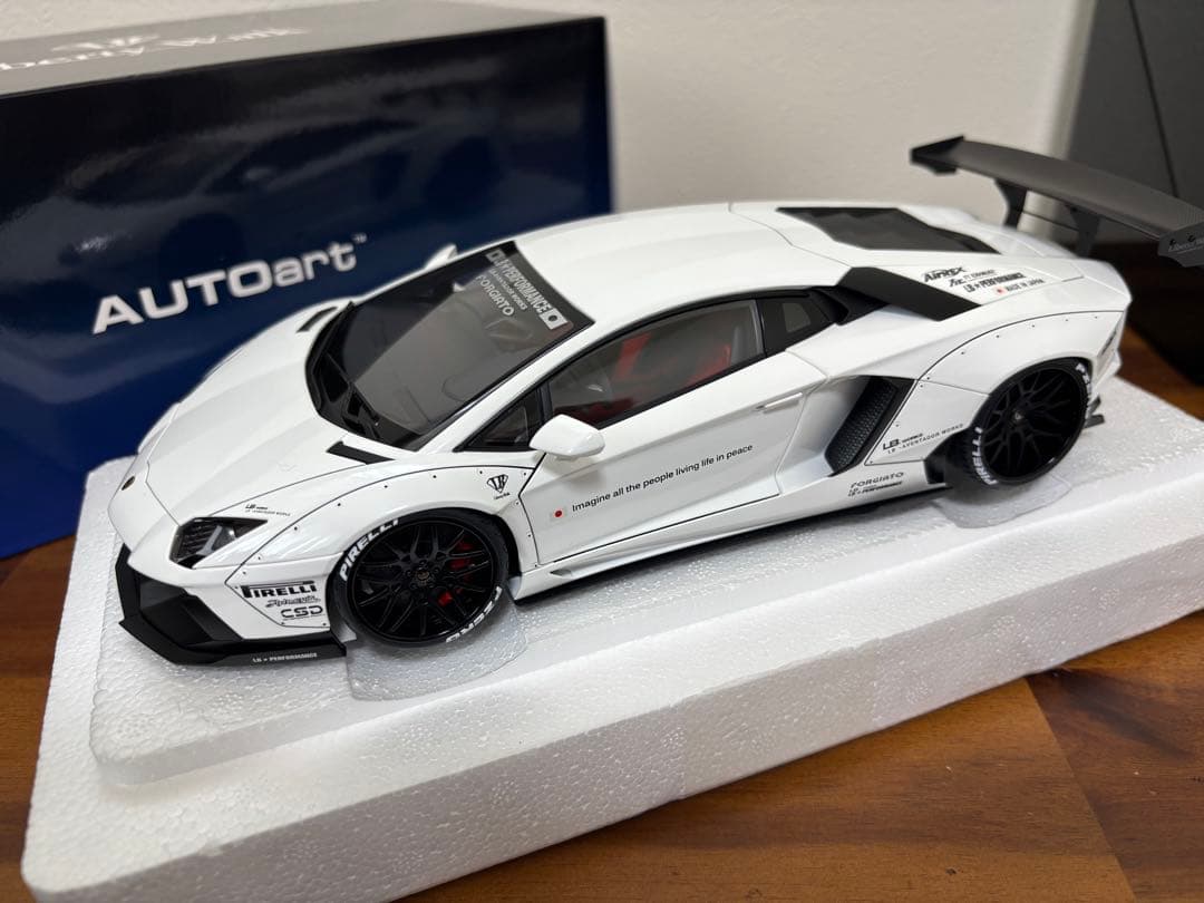 ☆AUTO art☆ランボルギーニ LB−WORKS 1/18 2台セット＋α