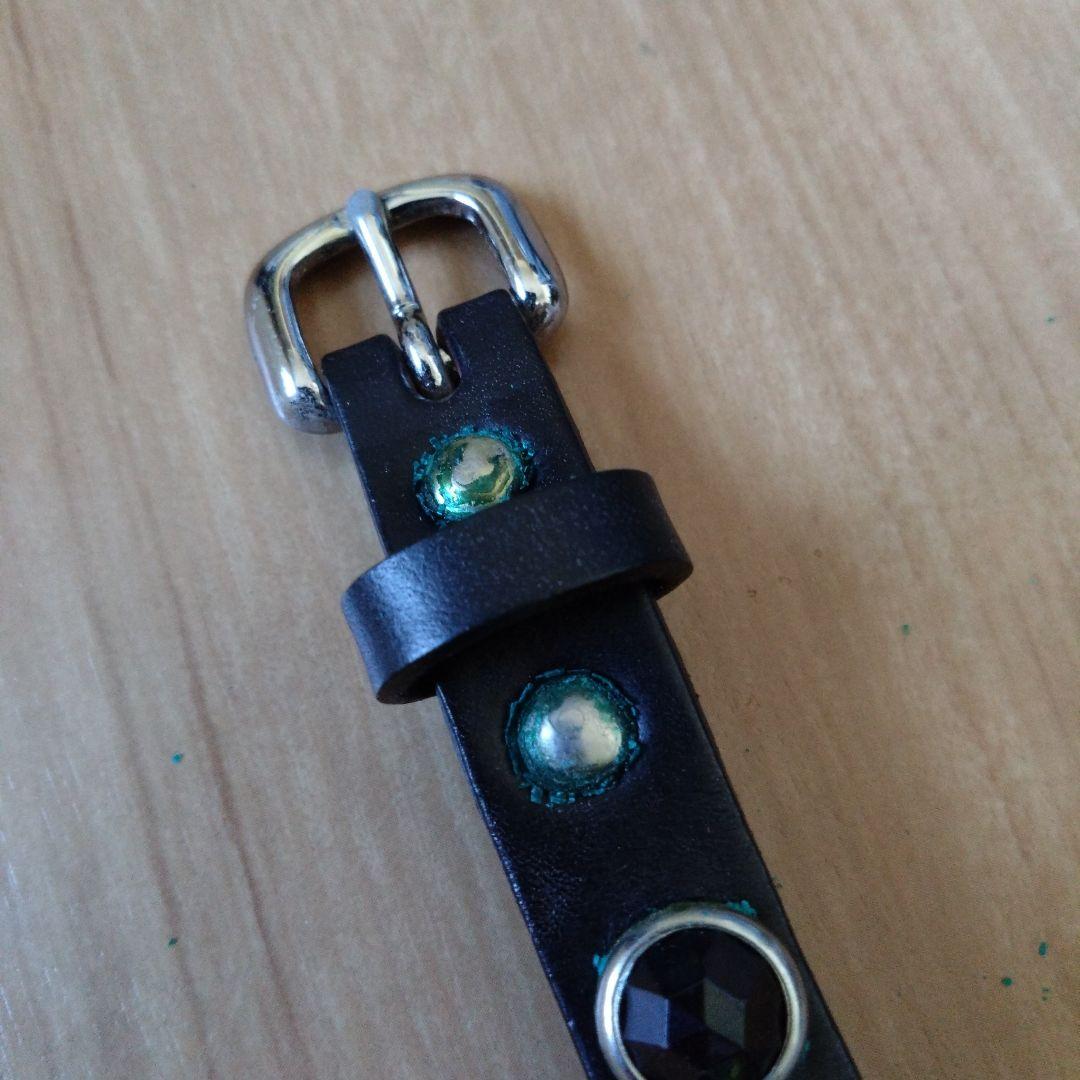 ほぼ新品レシート付 キムタク同型同色着 ウルフズヘッド スタッズ