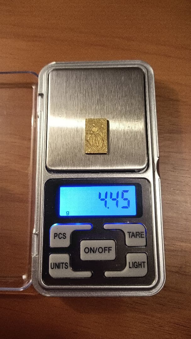 慶長一分判金　4.45g　前期・古鋳タイプ　金貨
