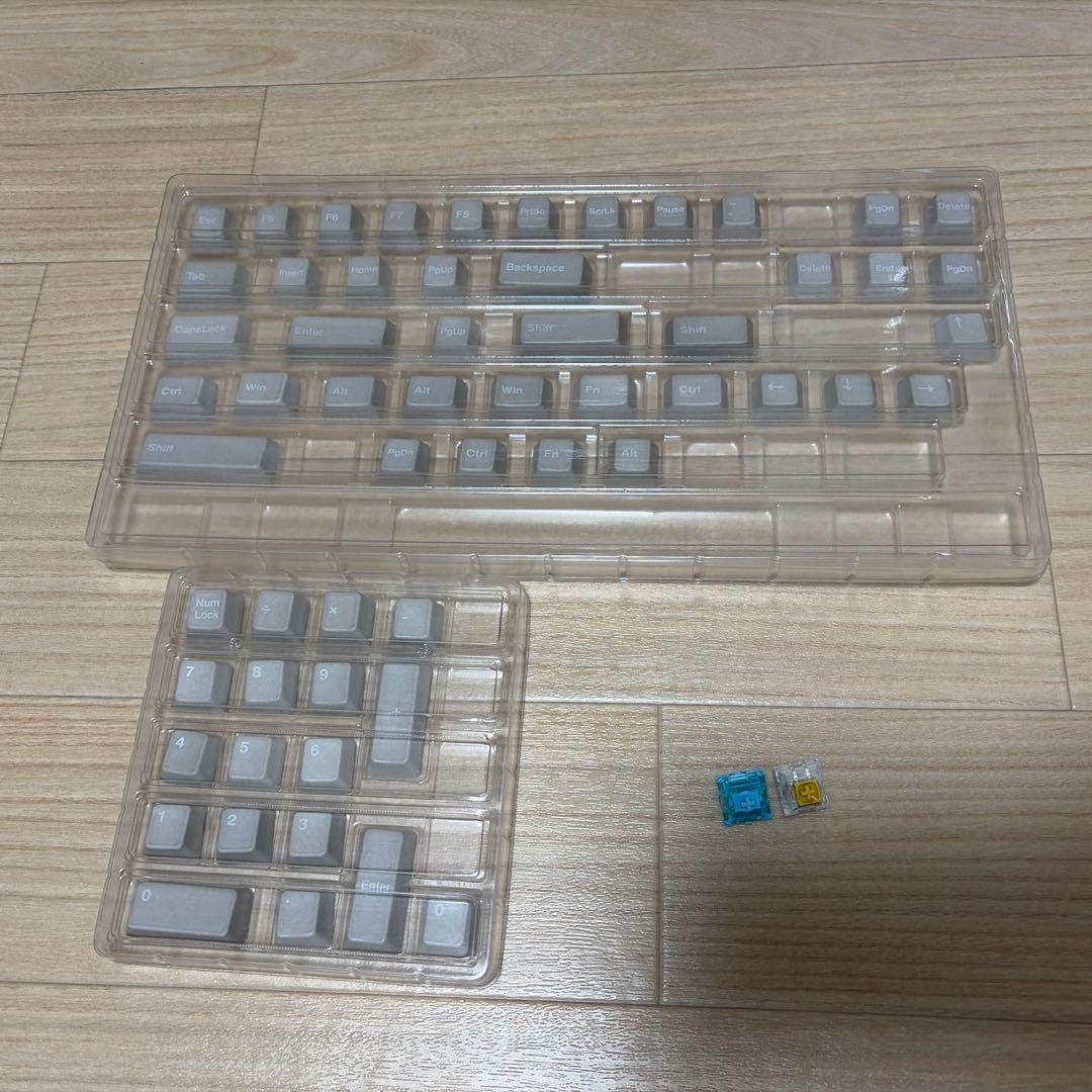 Cerakey セラミックキーキャップ フルセット V3-マットグレージュ