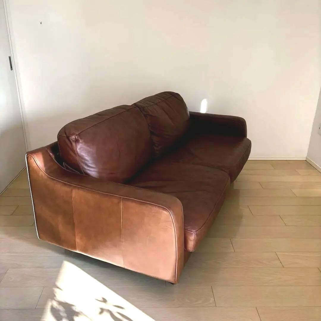 【期間限定値下げ！】KEYUCA クロノソファ　2.5P　COGNAC