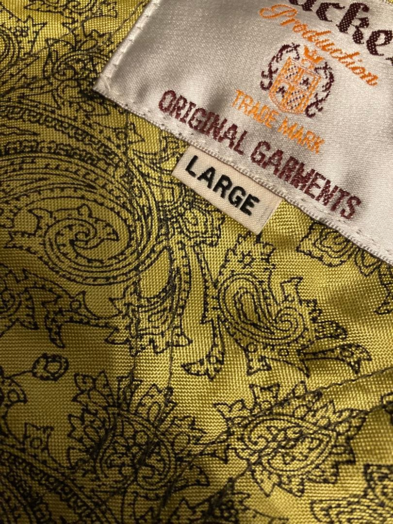 き*き様 カップショルダージャケット ダービージャケット L ブラック