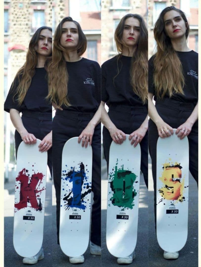 新品未使用　KIDS　Larry Clark　ラリークラーク　スケートデッキ Supreme 15SS Larry Clark Kidsスケートボードデッキ - メルカリ