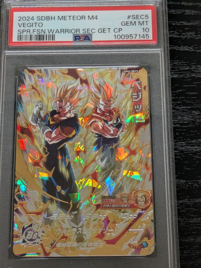 PSA10 mm4-sec5 ベジット