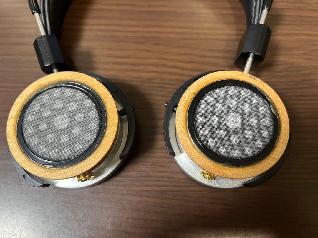 GRADO PS500e 黒ドラ版 ケーブルデタッチャブル改造品 ケーブル付